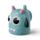Tazón de Cerámica 3D con Forma Monstruo Monstarz Azul del Revés
