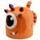 Tazón de Cerámica 3D con Forma Monstruo Monstarz Naranja del Revés
