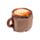 Peluche Térmico de Semillas para Microondas Foodiemals Capuccino