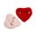 Calentador de Manos Peluche Corazón J'Adoramals Heart XOXO