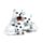 Figura Trío Cachorros Lobo