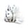 Figura Trío Cachorros Lobo
