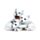 Figura Trío Cachorros Lobo