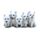 Figura Cinco Cachorros de Lobo Traviesos