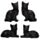 Figuras de Colección Sofá Gatos Negros