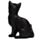 Figuras de Colección Sofá Gatos Negros