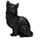 Figuras de Colección Sofá Gatos Negros