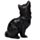 Figuras de Colección Sofá Gatos Negros