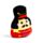 Cojín de Peluche Squidglys Navidad Cascanueces Festive Friends 