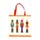 Bolsa Plegable de RPET Navidad Cascanueces 
