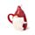 Taza de Cerámica 3D Navidad con Forma de Gnomo Navideño
