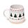 Taza de Gres Árbol de Navidad