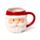 Taza de Cerámica 3D con Forma Cabeza de Papá Noel