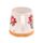 Taza de Gres Navidad con Poinsetia