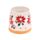 Taza de Gres Navidad con Poinsetia