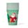 Set de 10 Vasos de Papel para Fiesta Navideña Jingle Bunch (9oz)