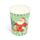Set de 10 Vasos de Papel para Fiesta Navideña Jingle Bunch (9oz)