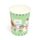 Set de 10 Vasos de Papel para Fiesta Navideña Jingle Bunch (9oz)