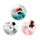 Pelota de Juguete con Luz LED Saltarina Navidad Jingle Bunch