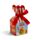 Juguete de Baño en Caja Sorpresa Pato Navideño Festive Friends 