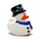 Juguete de Baño en Caja Sorpresa Pato Navideño Festive Friends 