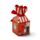 Juguete de Baño en Caja Sorpresa Pato Navideño Festive Friends 