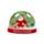 Bola de Nieve Navidad Jingle Bunch Mediana