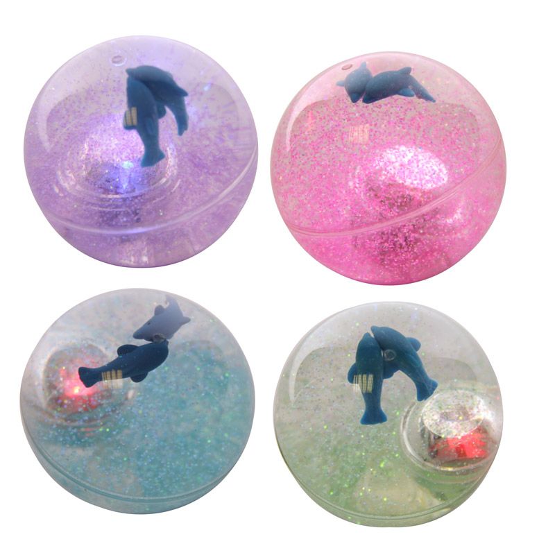 pelota saltarina con luz