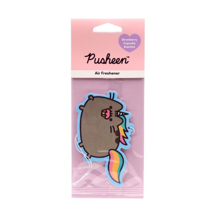 Ambientador de Coche Gato Pusheen y Cupcakes Fresa