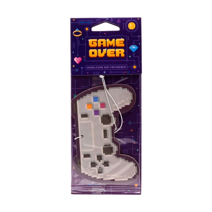 Ambientador de Coche Mando Videojuegos Game Over Chicle
