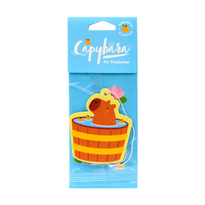 Ambientador de Coche Capibara Mandarina