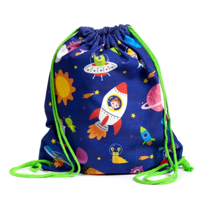 Mochila de Tela con Cuerdas Space Cadet 