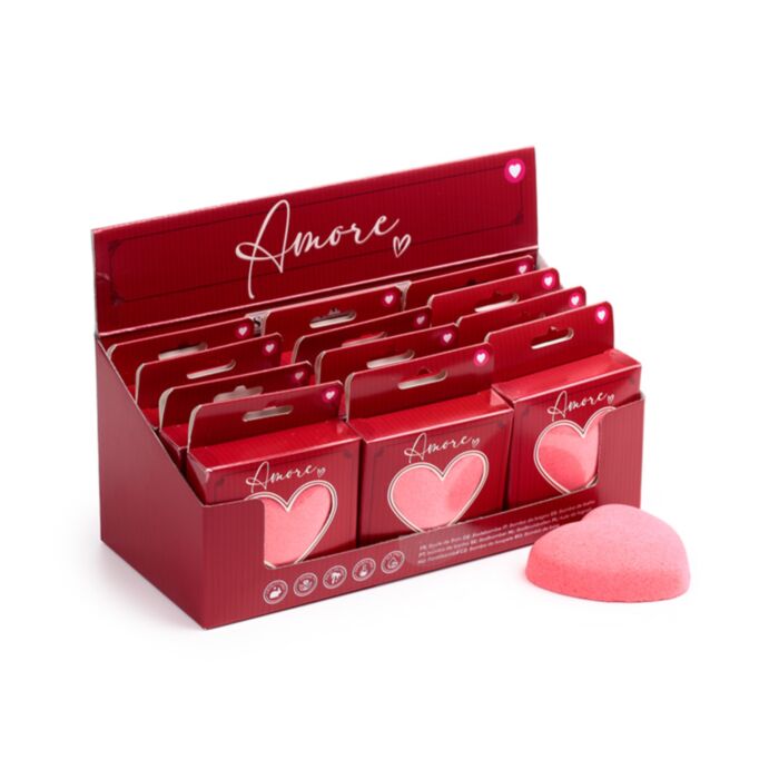 Bomba de Baño en Caja de Regalo Corazones Amore