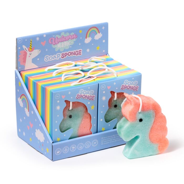 Esponja Jabonosa Unicornio Mágico 