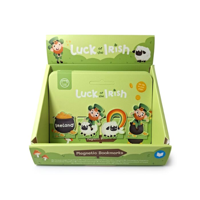 Set de Marcapáginas Magnéticos Duende de la Suerte 