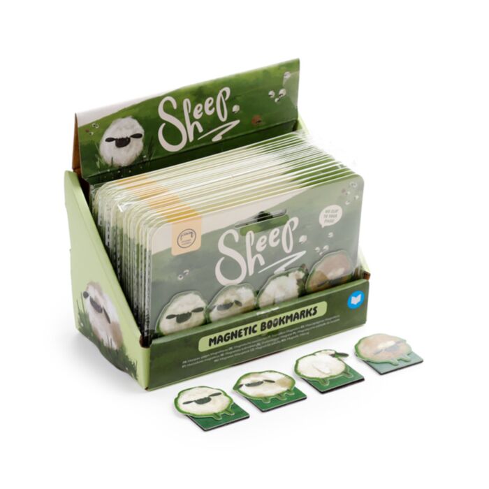 Set de Marcapáginas Magnéticos Oveja Sheep