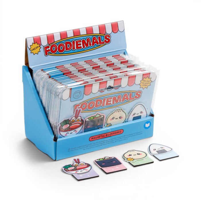 Set de Marcapáginas Magnéticos Ramen y Sushi Foodiemals