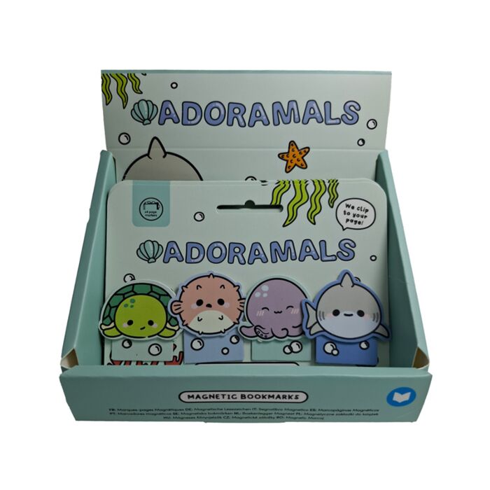 Set de Marcapáginas Animales Adorables de Océano Adoramals 