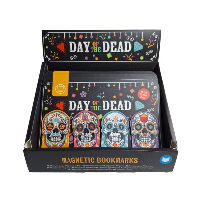 Set de Marcapáginas Magnéticos Día de los Muertos