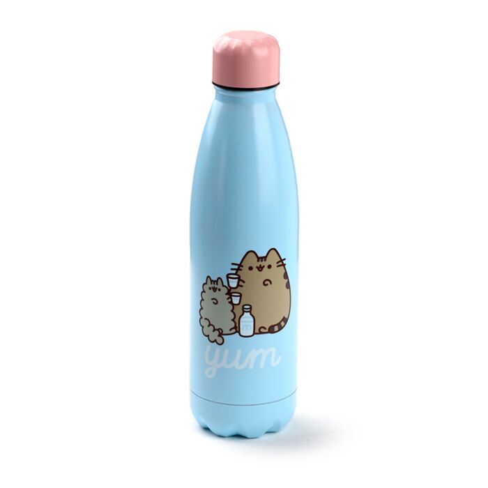 Botella Térmica de Acero Inoxidable Gato Pusheen Glotón 500ml