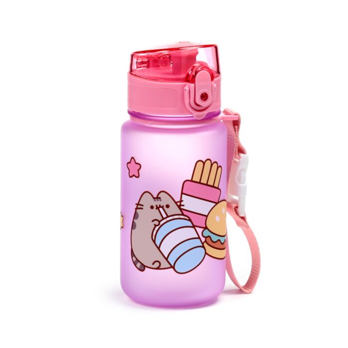 Botella de Agua Infantil Inastillable Gato Pusheen 