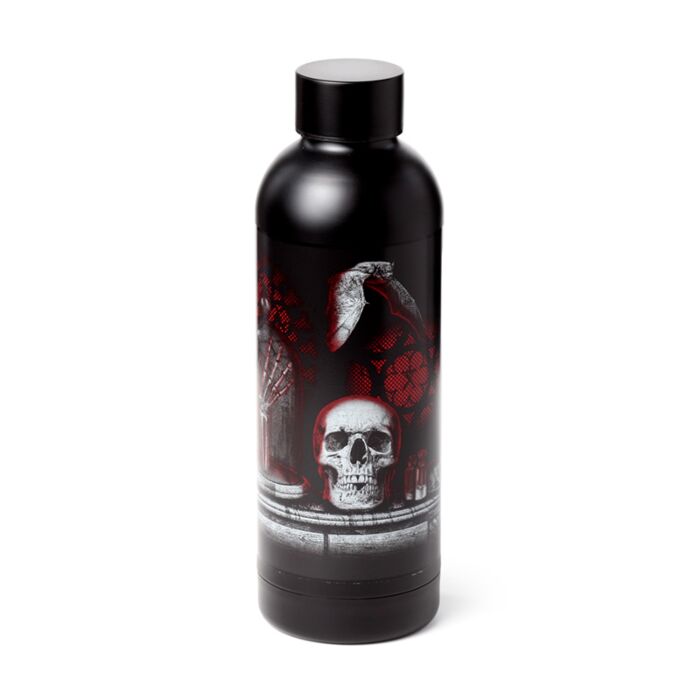 Botella Térmica de Acero Inoxidable Calavera Gótica