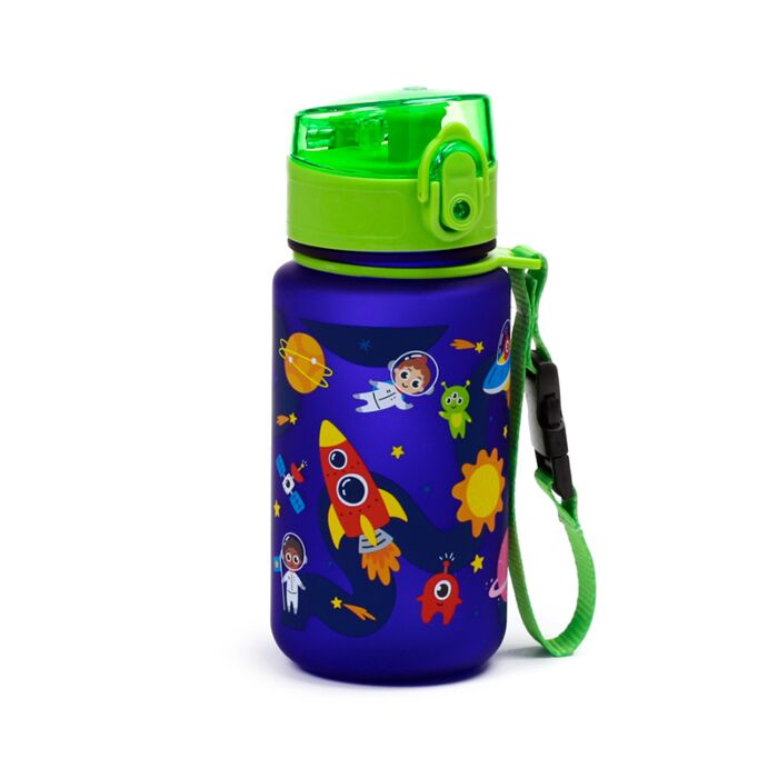 Botella de Agua Infantil Inastillable Space Cadet 350ml