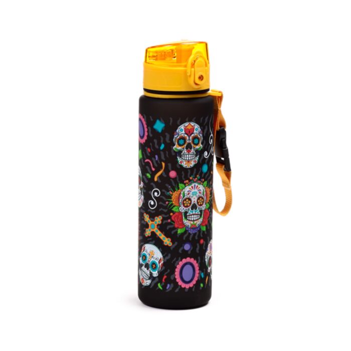 Botella de Agua Inastillable Día de los Muertos 600ml 