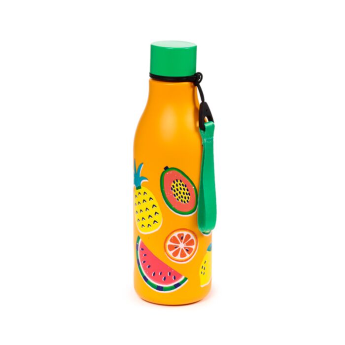 Botella Térmica de Acero Inoxidable Frutas de Verano 500ml
