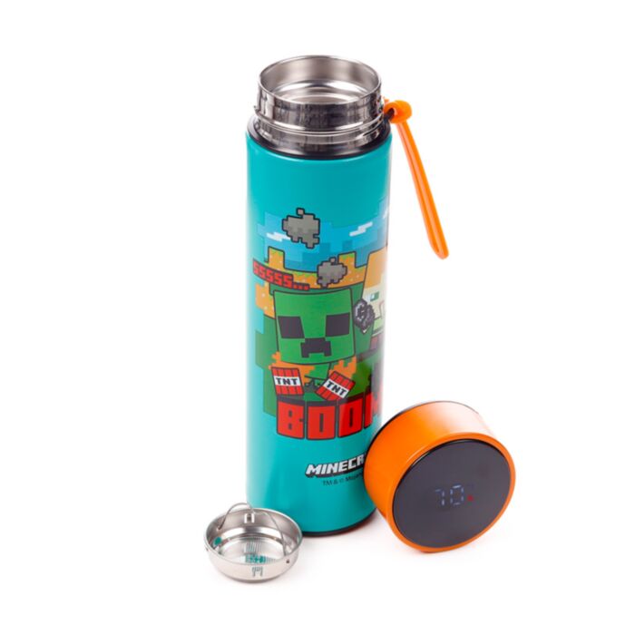 Botella Termo con Termómetro Minecraft BOOM 