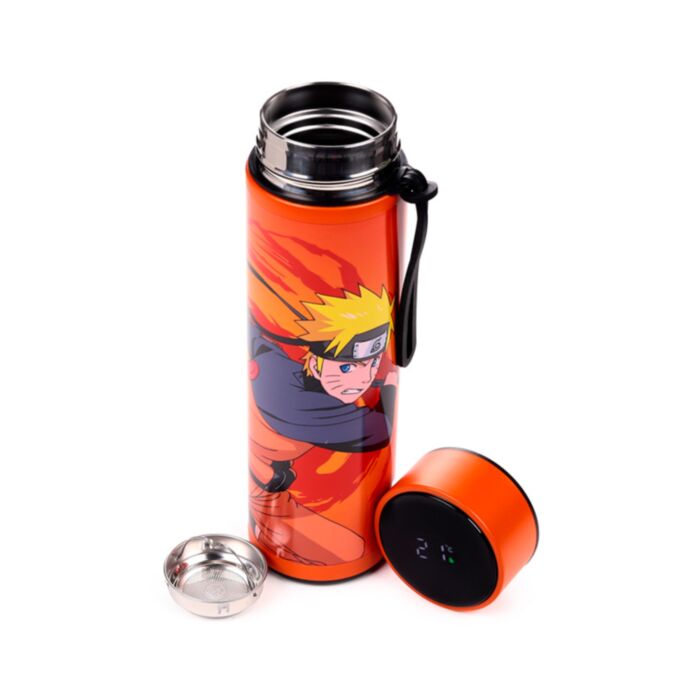 Botella Termo con Termómetro Naruto