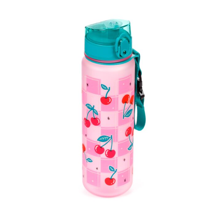 Botella de Agua Inastillable Cereza Cherries 600ml