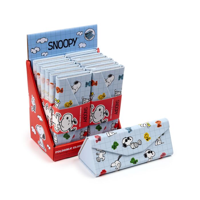 Funda para Gafas Plegables Peanuts Snoopy & Woodstock 