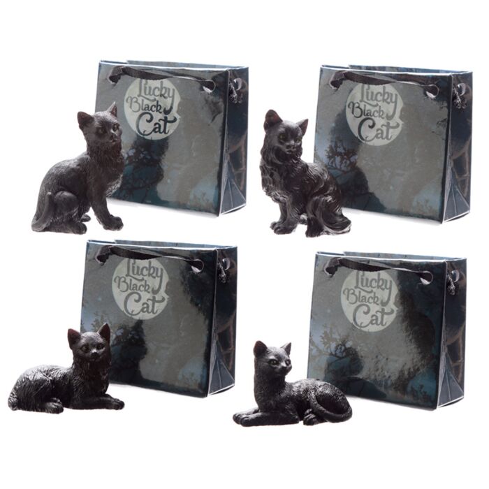 Mini Bolsa de Regalo Gato Negro de la Suerte